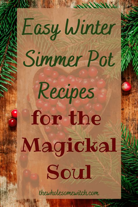 Create a Magical Simmer Pot to Relax and Unwind After a Long Day